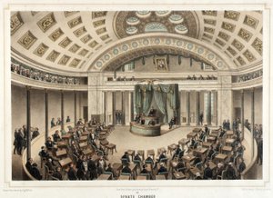 Washington - szenátusi kamara alkotó: Isidore Laurent Deroy