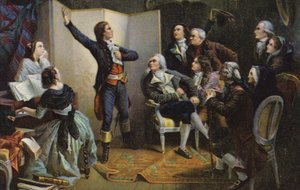 Claude Joseph Rouget de Lisle a La Marseillaise-t énekli