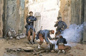 A Versailles-i hadsereg katonái, a párizsi kommuna alkotó: Isidore Pils