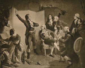 A Marseillaise első éneke, 1895.