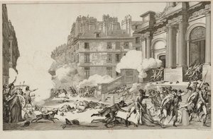 13 Vendémaire. Napóleon Bonaparte a királypárti lázadás leverése... Párizsban, 1797-ben.