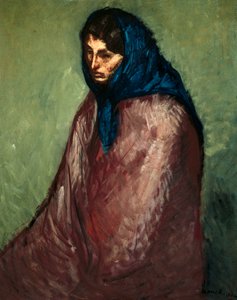 ""Le refuge"" Isidre Nonell i Monturiol (1873-1911) festménye, 1904 Barcelona. Katalónia Nemzeti Művészeti Múzeum alkotó: Isidro Nonell