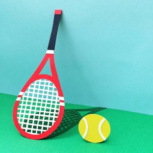 Tennis, 2016 (papír)