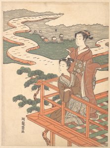 Nyomat alkotó: Isoda Koryusai