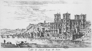 Kilátás a Saint-Jean katedrálisra, Lyon