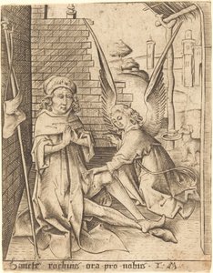 Saint-Roch alkotó: Israhel van Meckenem