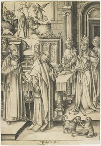 Főpap Joachim felajánlását megtagadva, c. 1490-1500