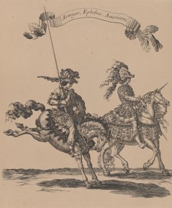 Armiger, Ephebus, Americani, a Courses of Testes et de Bagues Faittes par Roy et Pa..., 1662-70