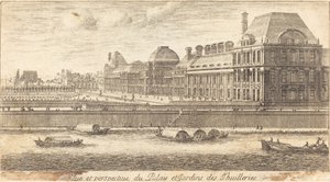 Veue et Perspective du Palais et Jardins des Tuileries
