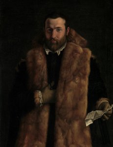 Prémes kabátos férfi portréja, kb. 1540.