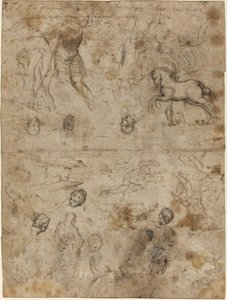 Tanulmányok lapja alkotó: Italian 16th Century
