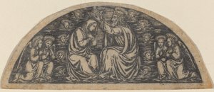 Szűz koronázása alkotó: Italian 18th or 19th Century