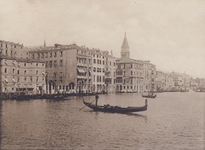 Canal Grande, Szállodák (f/w fotó) alkotó: Italian Photographer