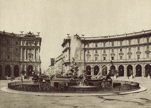 Exedra vagy a Termini tér alkotó: Italian Photographer