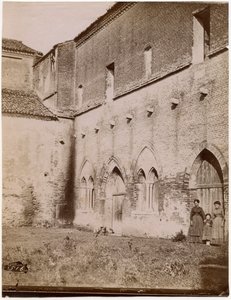 A kapituláris terem külseje, Pomposa apátság, Emilia-Romagna, Olaszország, Luigi Ricci, Ravenna fotója. alkotó: Italian Photographer