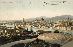 Firenze, Olaszország (színes fotó) alkotó: Italian Photographer