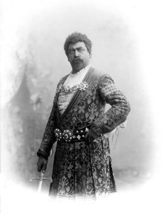 Francesco Tamagno, 1890 körül (f/w fotó)