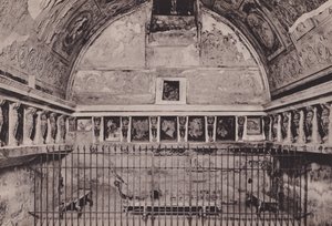 Interno Dei Bagni Del Foro, a Forum fürdőinek belseje (f/w fotó) alkotó: Italian Photographer