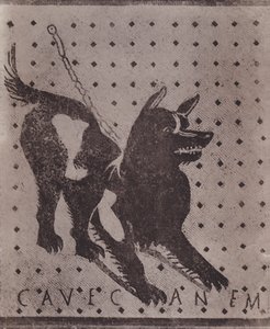 Mozaik, Cave Canem, Mozaik, Cave Canem (f/w fotó) alkotó: Italian Photographer