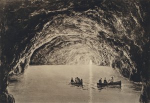 Nápoly: Capri, Grotta Azzurra (f/w fotó)