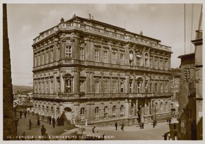 Perugia, Külföldiek Egyeteme, 1920 alkotó: Italian Photographer