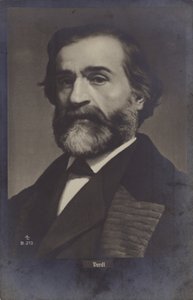Giuseppe Verdi portréja alkotó: Italian Photographer