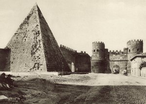 Caius Cestius piramisa alkotó: Italian Photographer