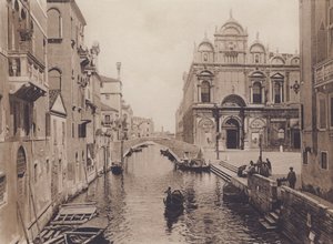 Rio Dei Mendicanti (f/w fotó) alkotó: Italian Photographer