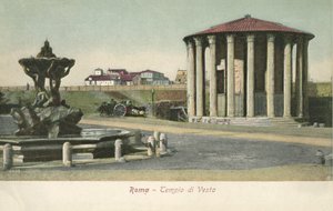 Róma, Olaszország, Vesta templom alkotó: Italian Photographer
