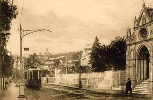 Sanremo, Corso Cavallotti (f/w fotó) alkotó: Italian Photographer