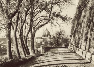 Szent Péter a Janiculusból nézve alkotó: Italian Photographer