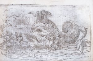 Egy fantasztikus halas szekér, 1579 alkotó: Italian School