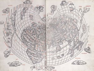 A világtérkép, 1511 alkotó: Italian School