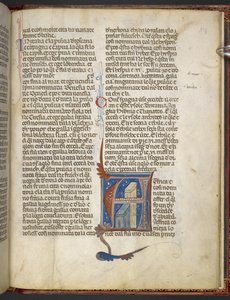 Add hozzá az MS 8785 Bartholomaeus Anglicus, De Proprietatibus rerum (A dolgok tulajdonságairól) c.1300-09 (tinta, szín és arany pergamen) alkotó: Italian School