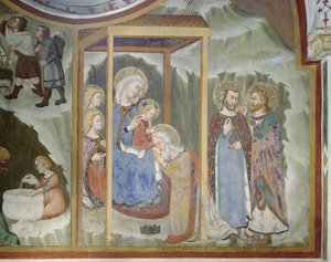 Mágusok imádása, Szűzanya kápolna alkotó: Italian School