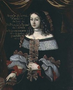 Angela Adorni, a Pörgősök Jámbor Házának hercegnője alkotó: Italian School