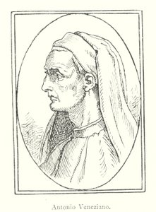 Antonio Veneziano (metszet) alkotó: Italian School