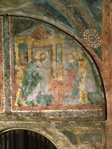 Szent Pudentiana megkeresztelkedése alkotó: Italian School