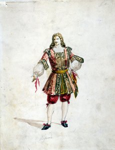 Alfredo karaktere Giuseppe Verdi Traviatájában alkotó: Italian School
