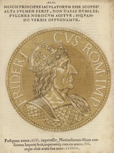 Érme Maximilian I képével alkotó: Italian School