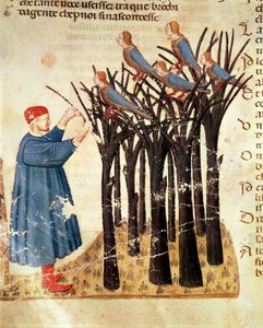 Dante és a madarakká változott lelkek Dante Alighieri (1265-1321) Isteni színjátékából alkotó: Italian School