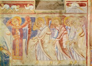Az utolsó ítélet részlete, 1075-1100 körül alkotó: Italian School