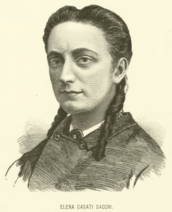 Elena Casati Sacchi (metszet) alkotó: Italian School