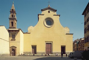 Santo Spirito homlokzata alkotó: Italian School