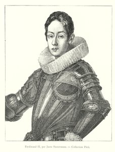 II. Ferdinánd, Juste Sustermans, Pitti Collection (metszet) alkotó: Italian School
