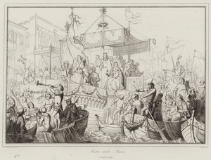 Festa delle Marie, 13. század (metszet) alkotó: Italian School