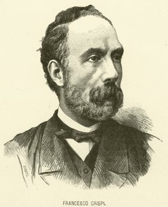 Francesco Crispi (metszet) alkotó: Italian School