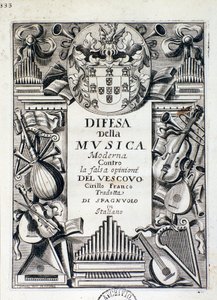 A modern zene védelmének frontvonala: Cirillo Franco püspök hamis véleménye ellen, IV. Jakab portugál király alkotó: Italian School