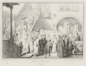 Carlo Zeno temetése alkotó: Italian School