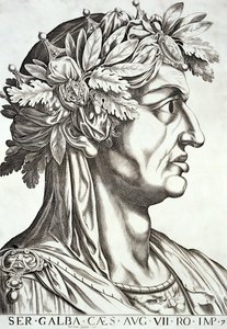 Galba Caesar (Kr. e. 3-69), 1596 alkotó: Italian School
